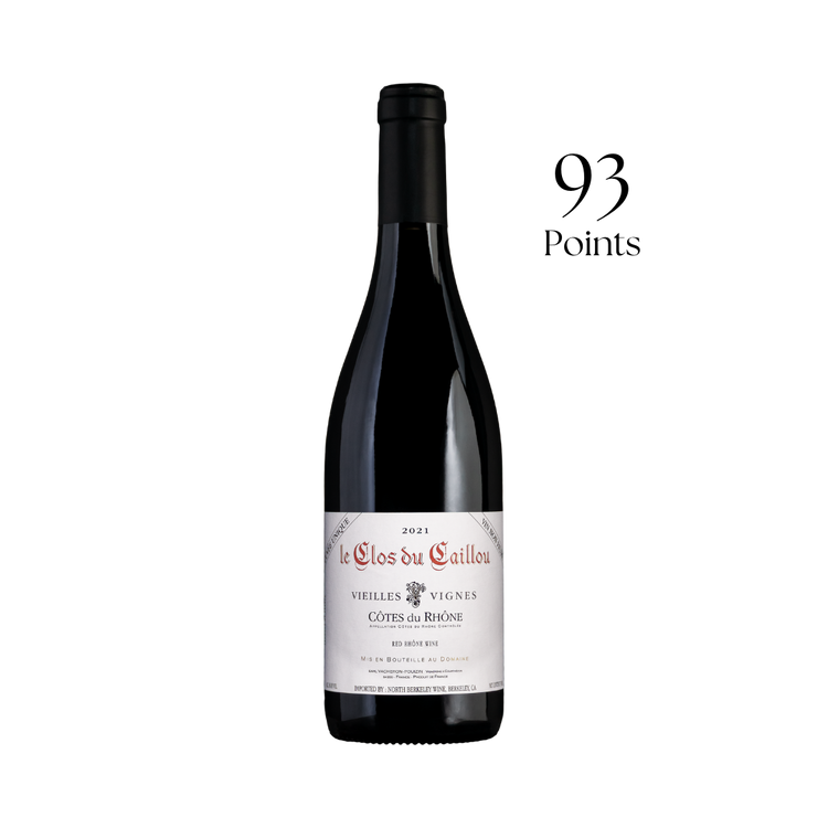 Le Clos du Caillou Vieilles Vignes Unique Cuvee Cotes-du-Rhone Rhône Valley France 2021