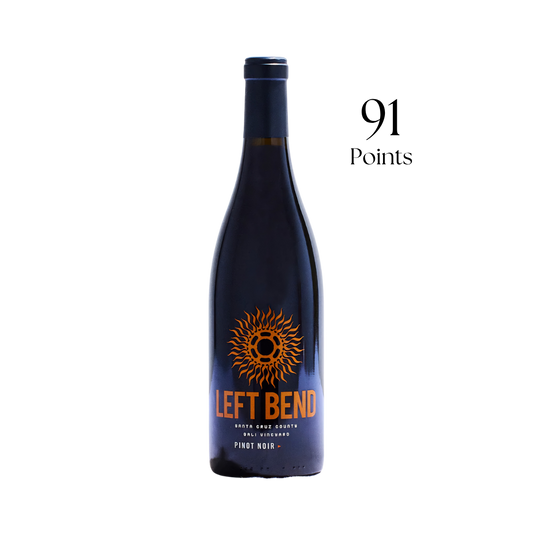 Left Bend Winery Gali Vineyard Pinot Noir Santa Cruz County CA 2018