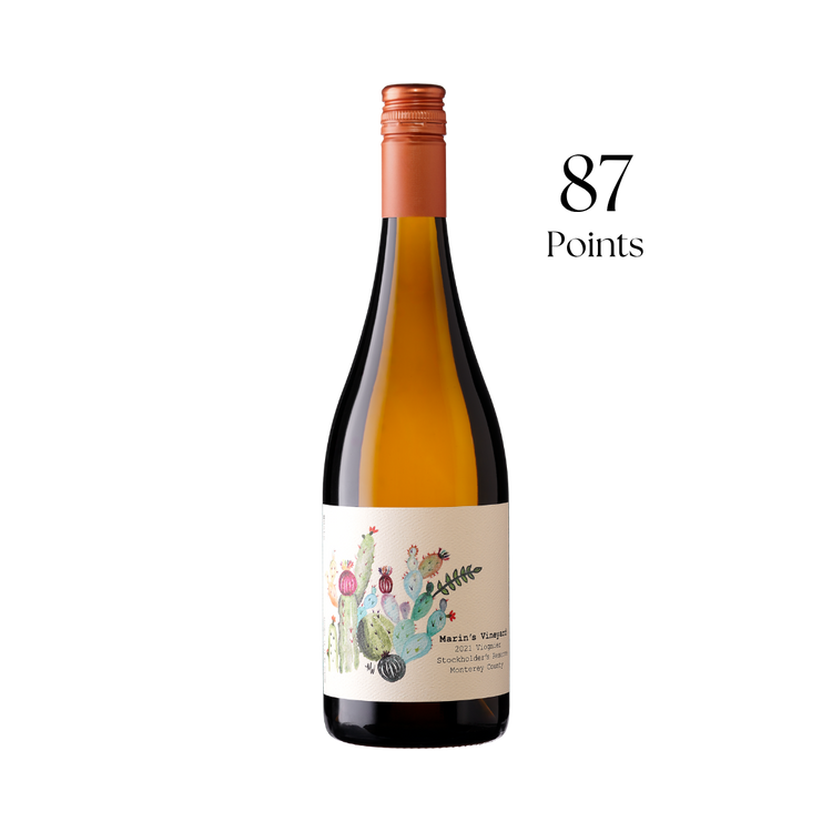 Marin’s Stockholder’s Reserve Viognier Monterey County CA 2021