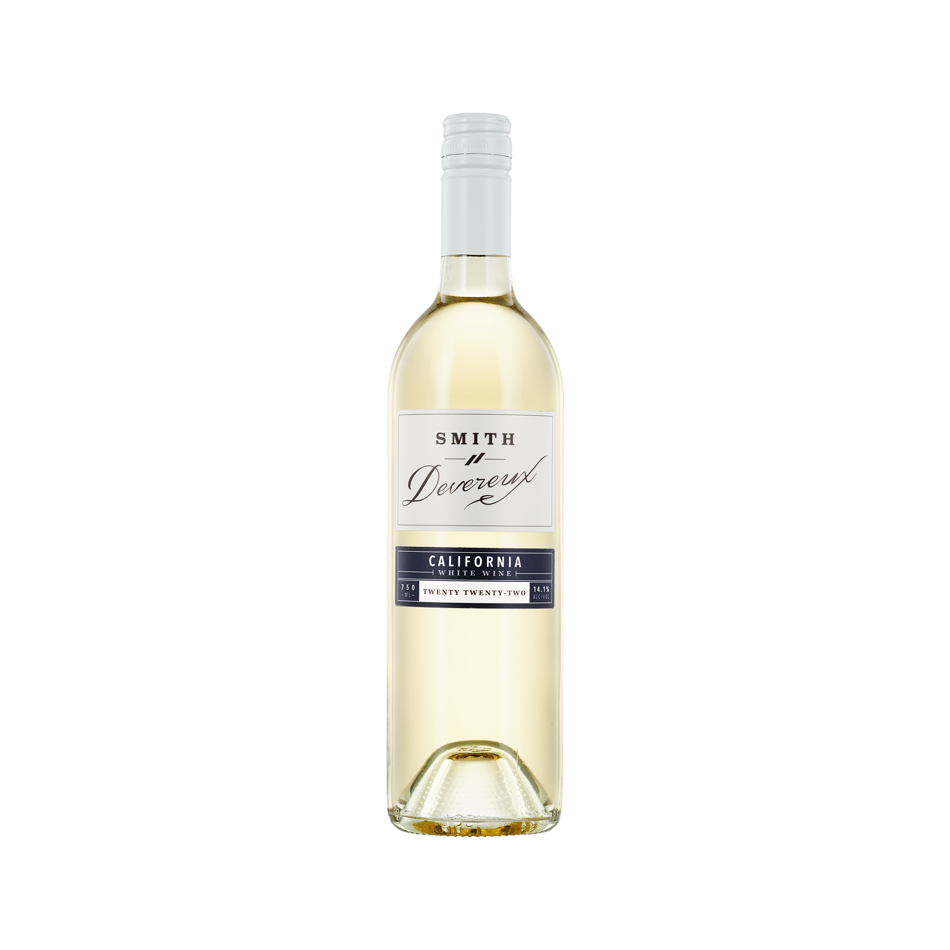 A bottle of Smith-Devereux 2022 'Sauvignon Blanc White Blend'
