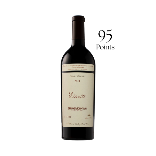 Spring Mountain Vineyard Spring Mountain District Elivette Red Blend Napa Valley CA 2011