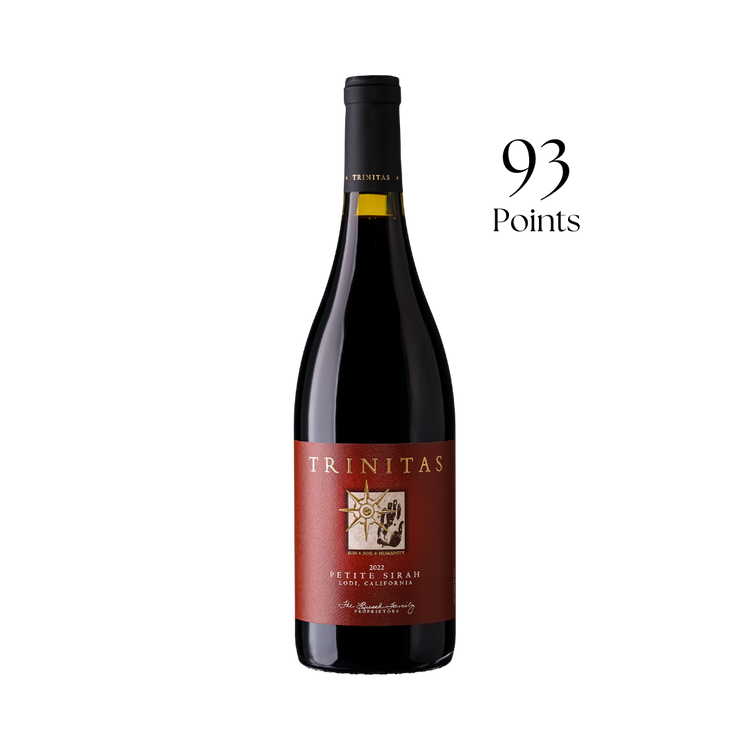 Trinitas Cellars Petite Sirah Lodi CA 2022
