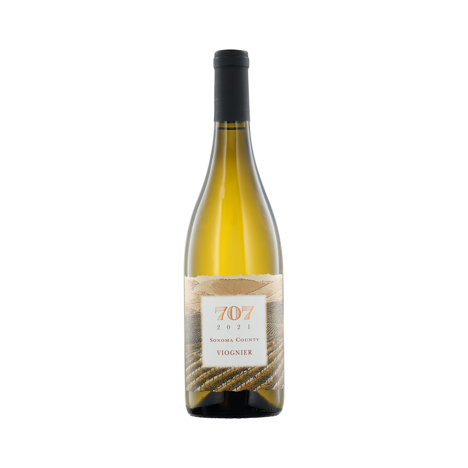 A bottle of 707 Estate Wines 2021 Viognier Limited Release