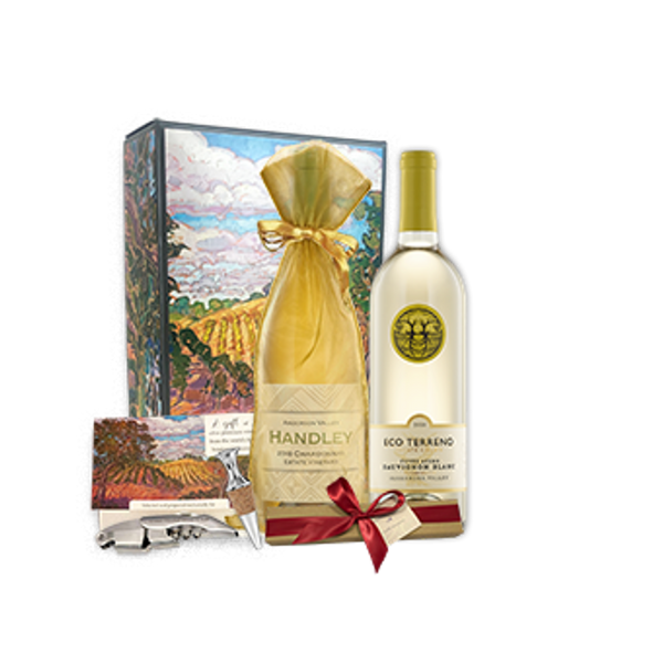 90+ Rated White Wine and Treats (75cl) product image