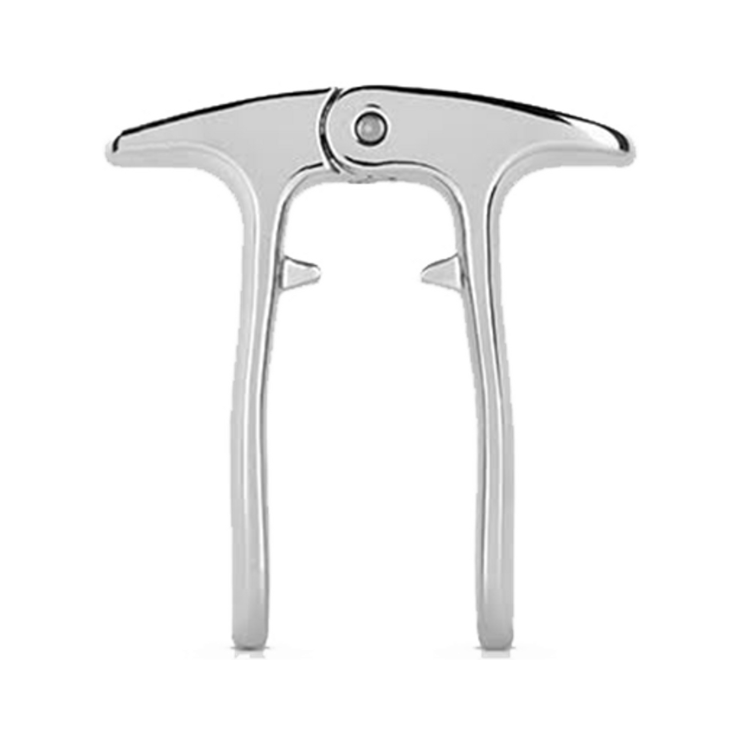 A silver-finished VISKI Champagne puller