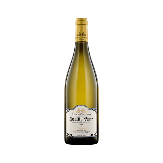 A bottle of Domaine Bouchié-Chatellier 2020 Sauvignon Blanc