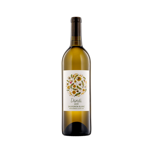 A bottle of Dandi 2019 Sauvignon Blanc
