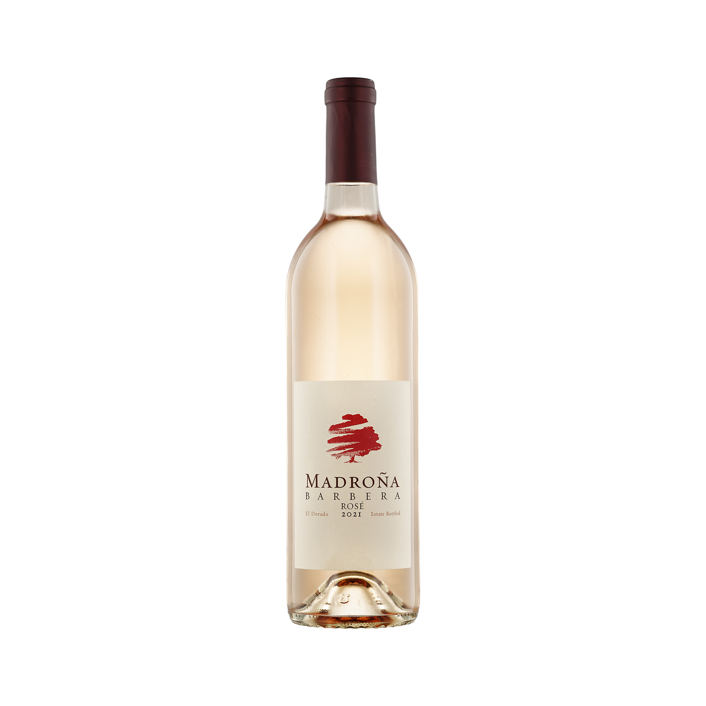 A bottle of Madroña Vineyards 2021 Rosé