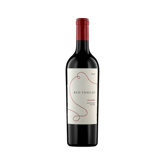 A bottle of Red Thread 2019 Red Blend
