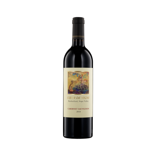 A bottle of Sullivan 2018 'Coeur de Vigne' Cabernet Sauvignon