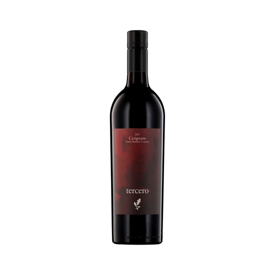 A bottle of Tercero 2017 Carignan