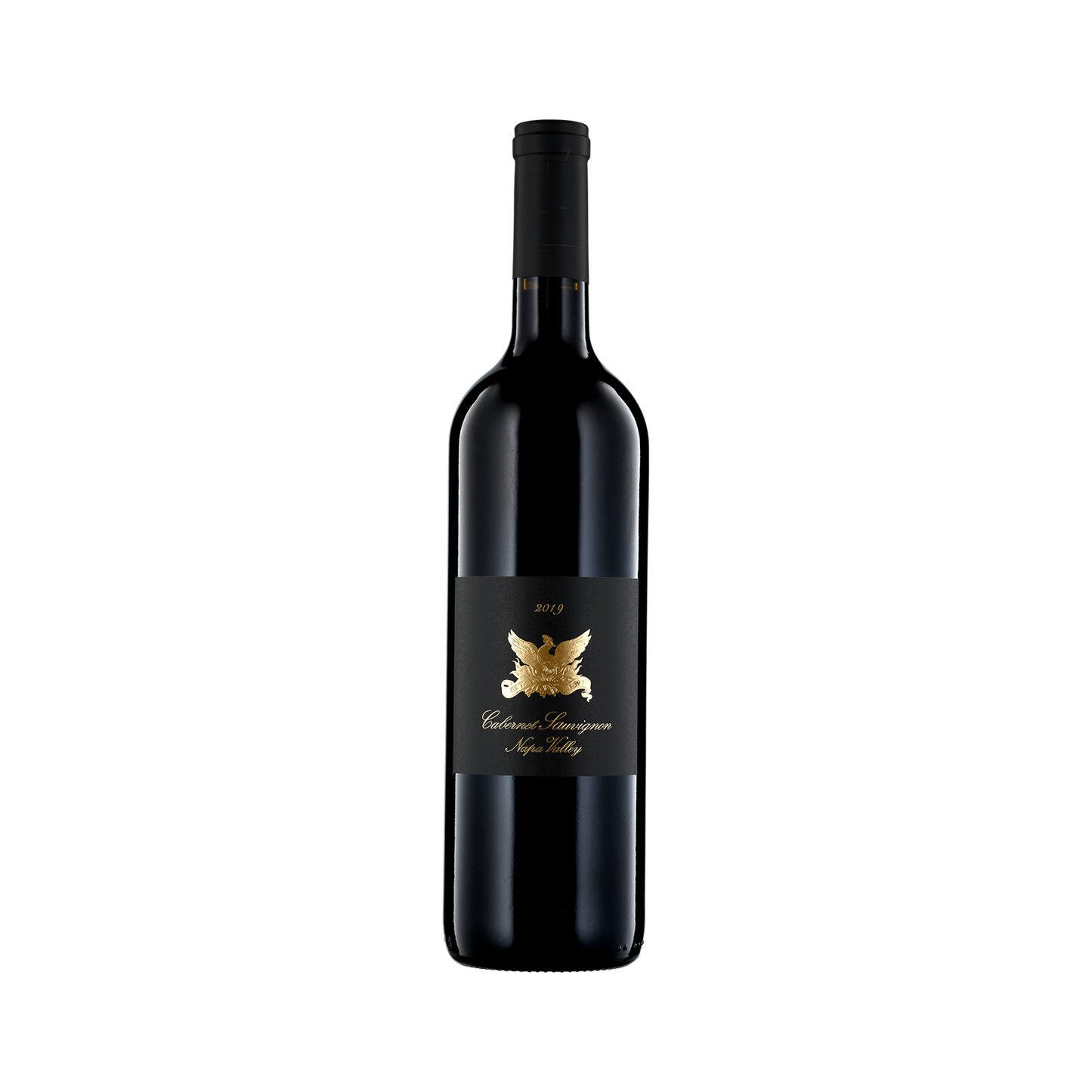 A bottle of Vine Cliff 2019 Cabernet Sauvignon