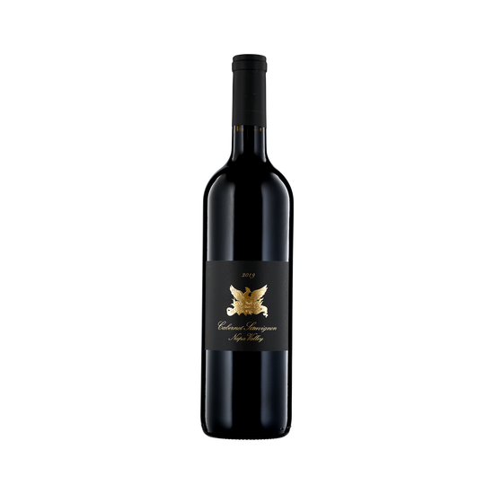 A bottle of Vine Cliff 2019 Cabernet Sauvignon